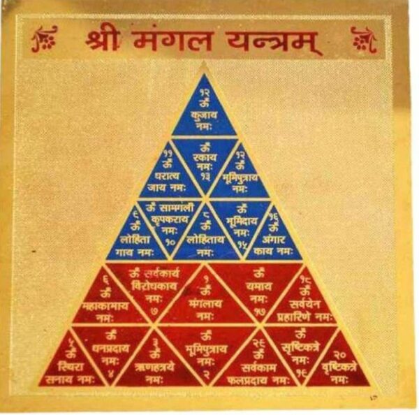 Shri Mangal Yantra