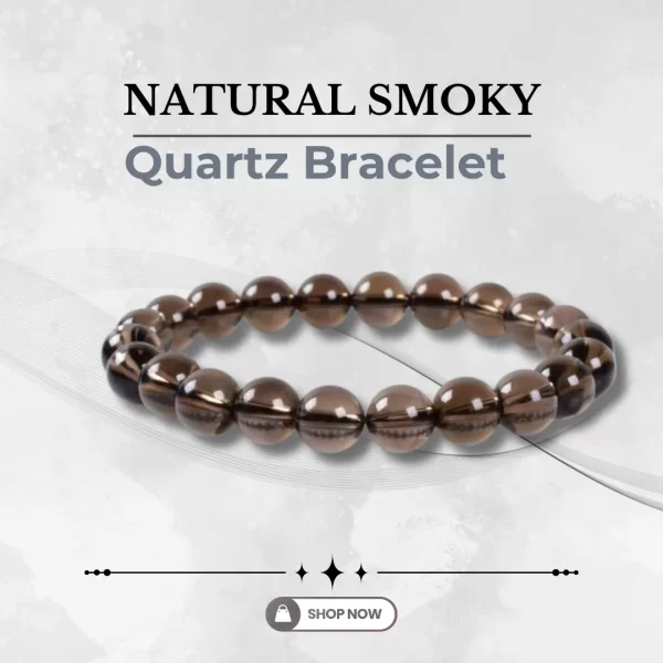 Natural Smoky Quartz Braceet