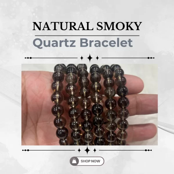 Natural Smoky Quartz Braceet