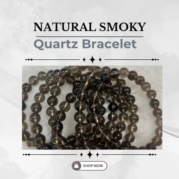 Natural Smoky Quartz Braceet