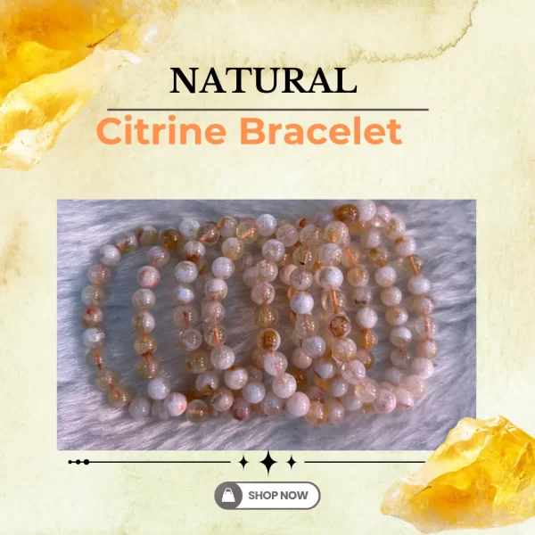 Natural Citrine Bracelet