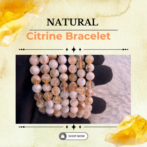 Natural Citrine Bracelet