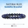 Natural Blue Sodalite Bracelet