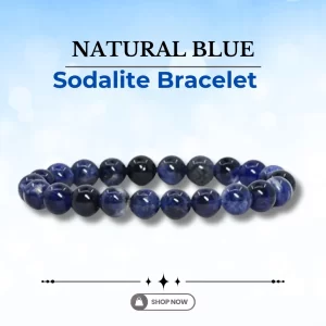 Natural Blue Sodalite Bracelet