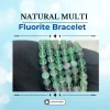 Natural Multi Fluorite Bracelet