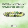 Natural Australian Chrysoprase Bracelet