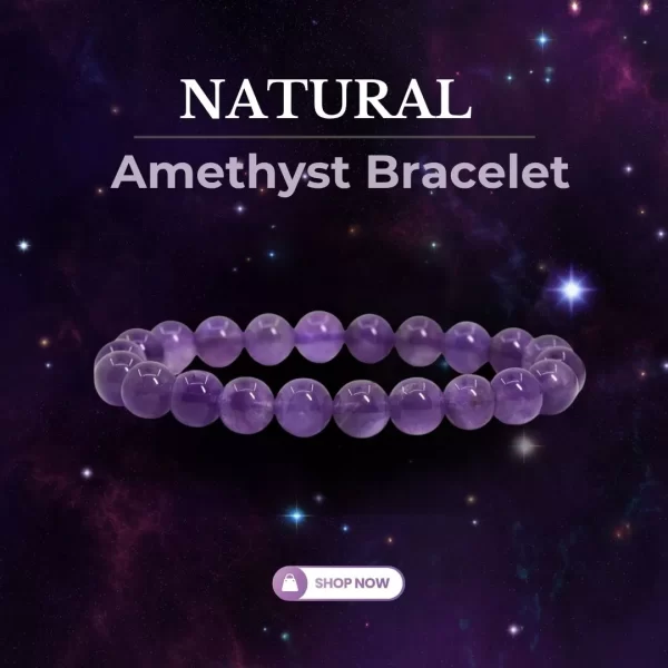 Natural Amethyst Bracelet
