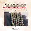 Natural Dragon Bloodstone Bracelet
