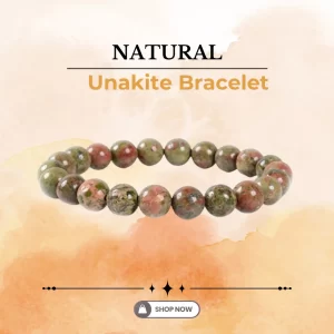 Natural Unakite Bracelet