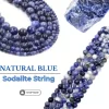 Natural Blue Sodalite String