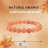 Natural Orange aventurine Bracelet