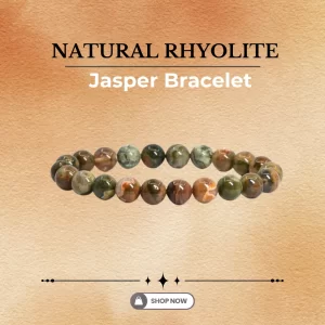 Natural Rhyolite Jasper Bracelet