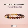 Natural Mookaite jasper Bracelet