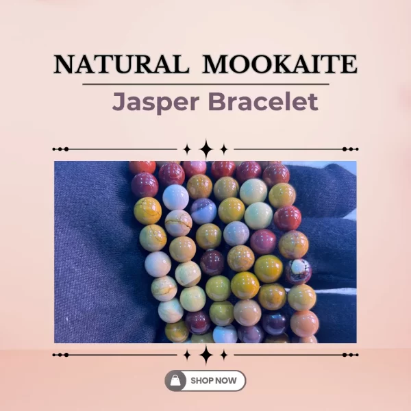 Natural Mookaite jasper Bracelet