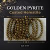 Golden Pyrite (Coated Hematite) Bracelet