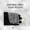 Natural Grey Jasper Bracelet