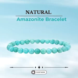 Natural Amazonite Bracelet