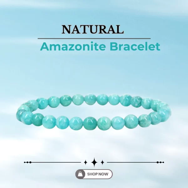 Natural Amazonite Bracelet
