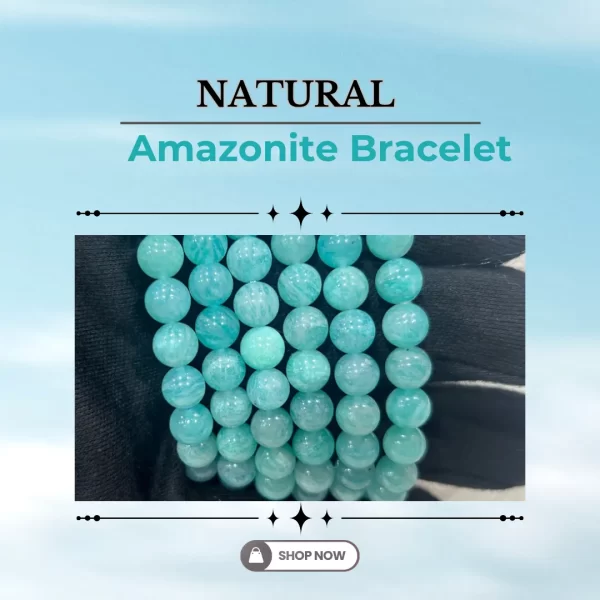 Natural Amazonite Bracelet