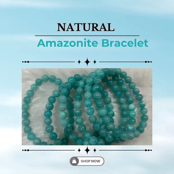 Natural Amazonite Bracelet