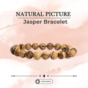 Natural Picture Jasper Bracelet