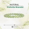 Natural Prehnite Bracelet