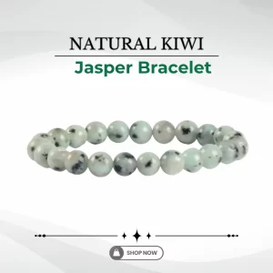 Natural Kiwi Jasper Bracelet