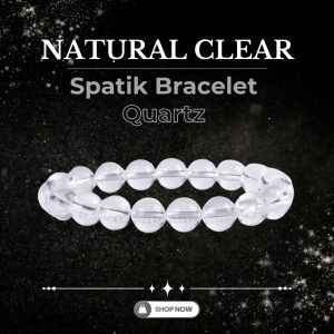 Natural Clear Quartz (Spatik) Bracelet