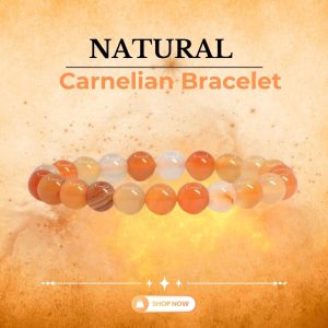 Natural Carnelian Bracelet