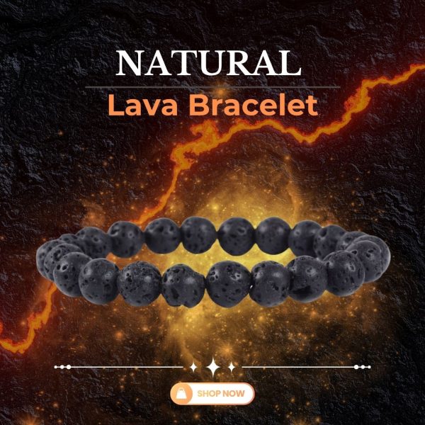 Natural Lava Bracelet