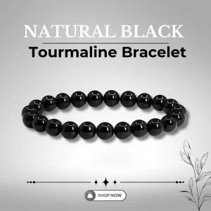 Natural Black Tourmaline Bracelet