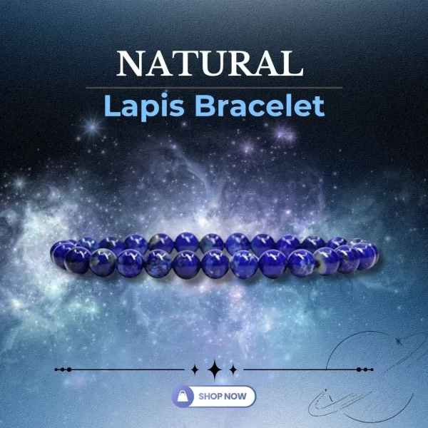 Natural Lapis Bracelet