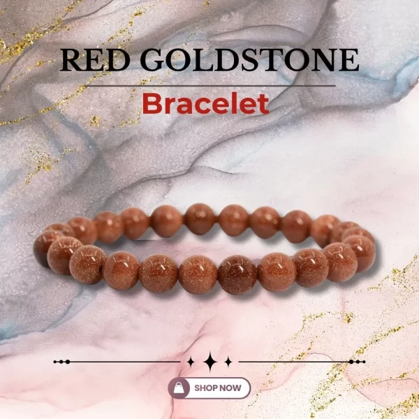 Red Goldstone Bracelet
