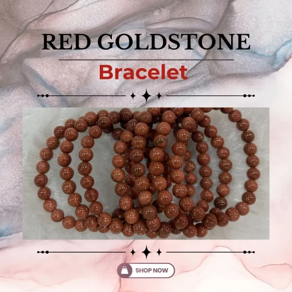 Red Goldstone Bracelet