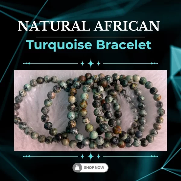 Natural African Turquoise Bracelet